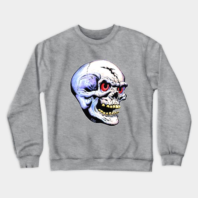 Skull Crewneck Sweatshirt by ERMTees